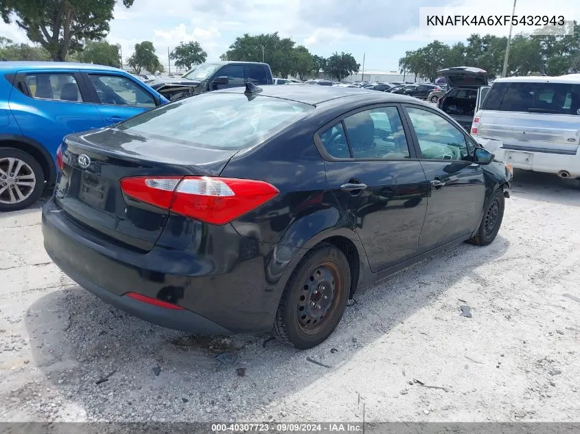 2015 Kia Forte Lx VIN: KNAFK4A6XF5432943 Lot: 40307723