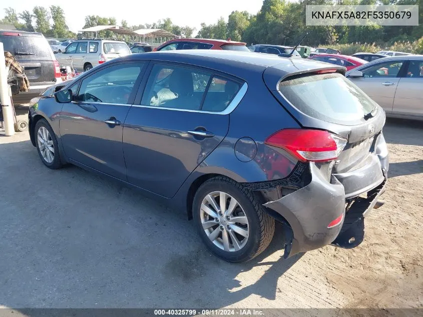 KNAFX5A82F5350679 2015 Kia Forte Ex