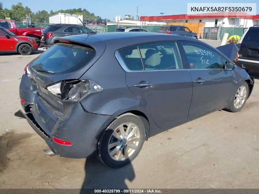 2015 Kia Forte Ex VIN: KNAFX5A82F5350679 Lot: 40325799