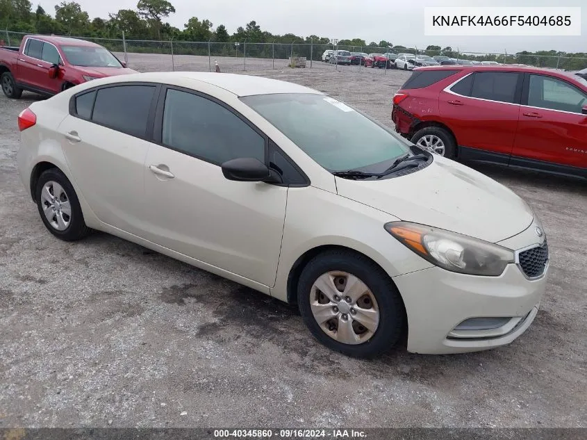 KNAFK4A66F5404685 2015 Kia Forte Lx