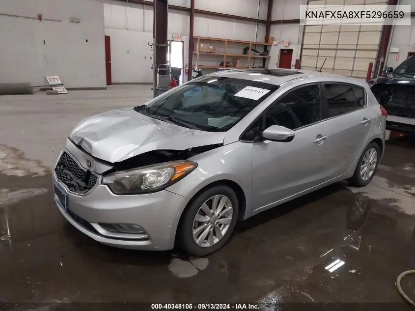 KNAFX5A8XF5296659 2015 Kia Forte Ex