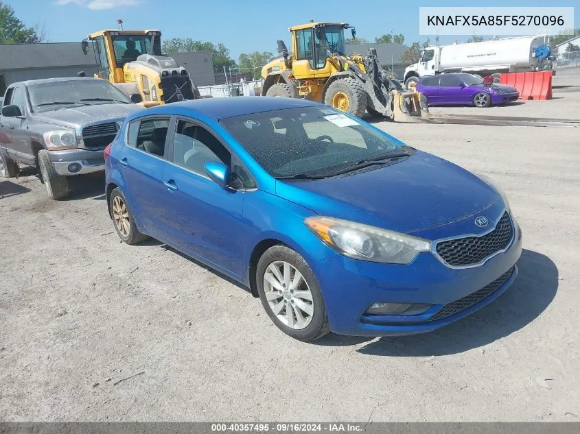 KNAFX5A85F5270096 2015 Kia Forte Ex