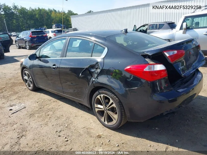 KNAFX4A82F5329258 2015 Kia Forte Ex