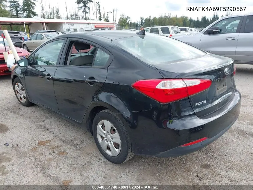 2015 Kia Forte Lx VIN: KNAFK4A69F5290567 Lot: 40361740