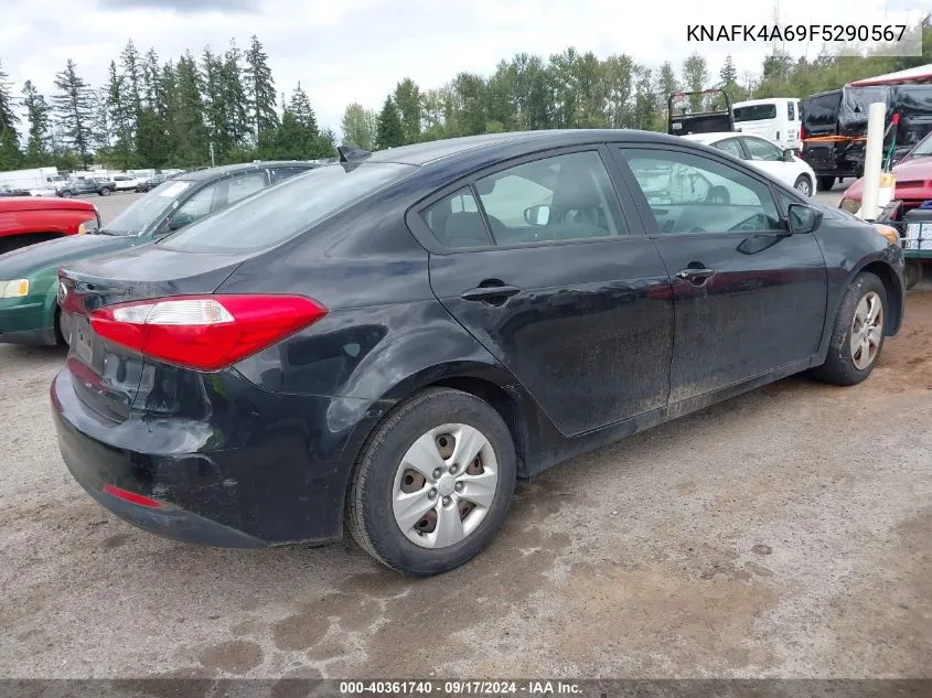 2015 Kia Forte Lx VIN: KNAFK4A69F5290567 Lot: 40361740