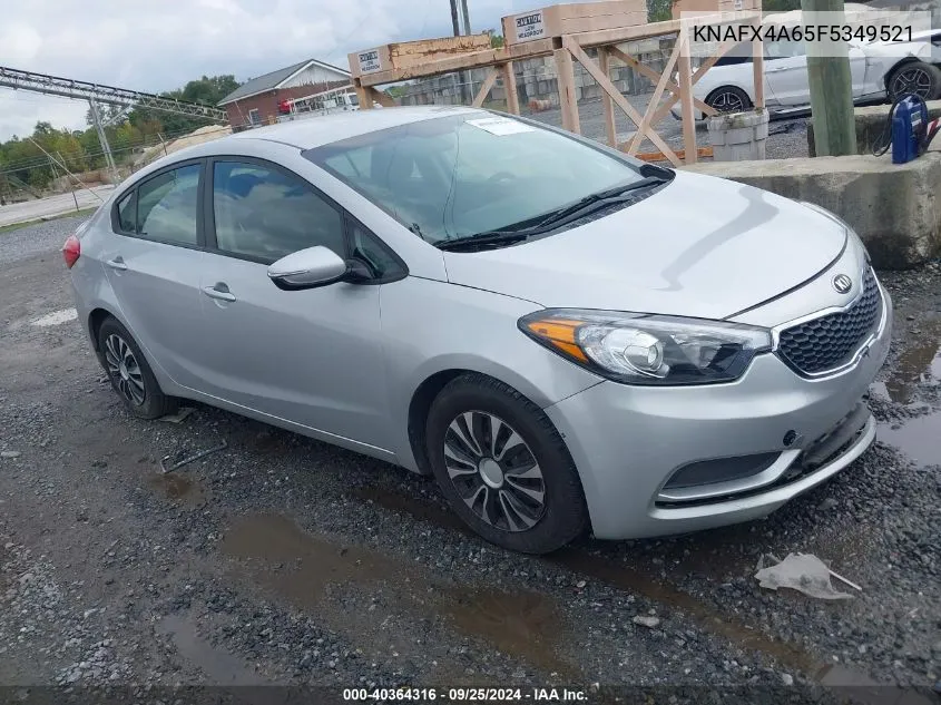 2015 Kia Forte Lx VIN: KNAFX4A65F5349521 Lot: 40364316