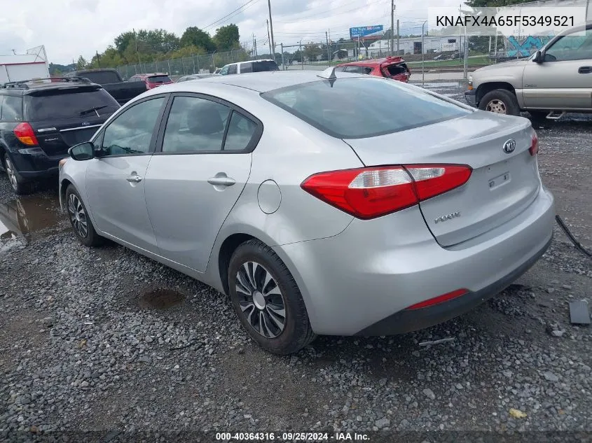 KNAFX4A65F5349521 2015 Kia Forte Lx