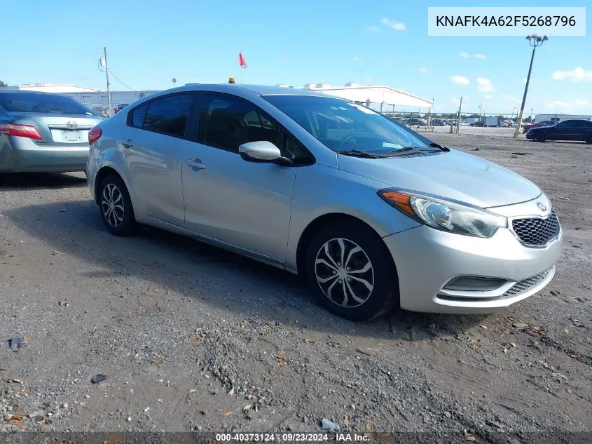 2015 Kia Forte Lx VIN: KNAFK4A62F5268796 Lot: 40373124