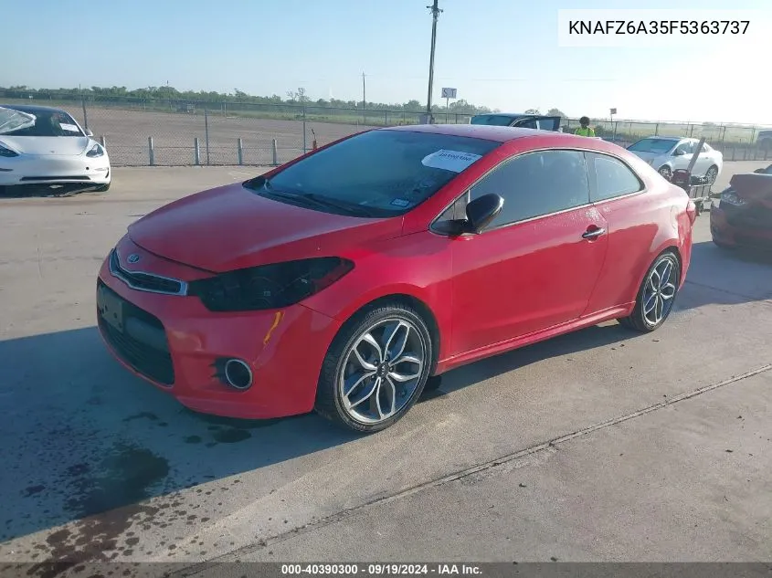 KNAFZ6A35F5363737 2015 Kia Forte Koup Sx