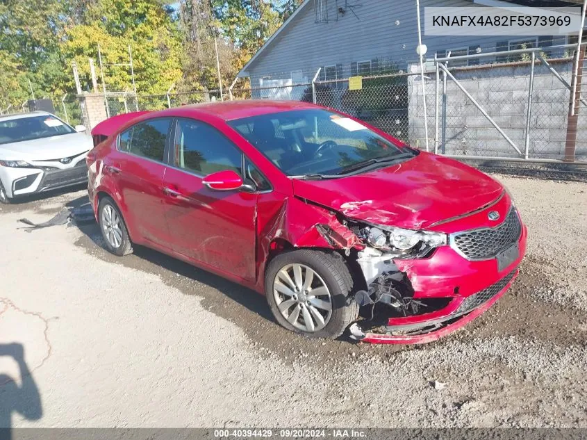 2015 Kia Forte Ex VIN: KNAFX4A82F5373969 Lot: 40394429