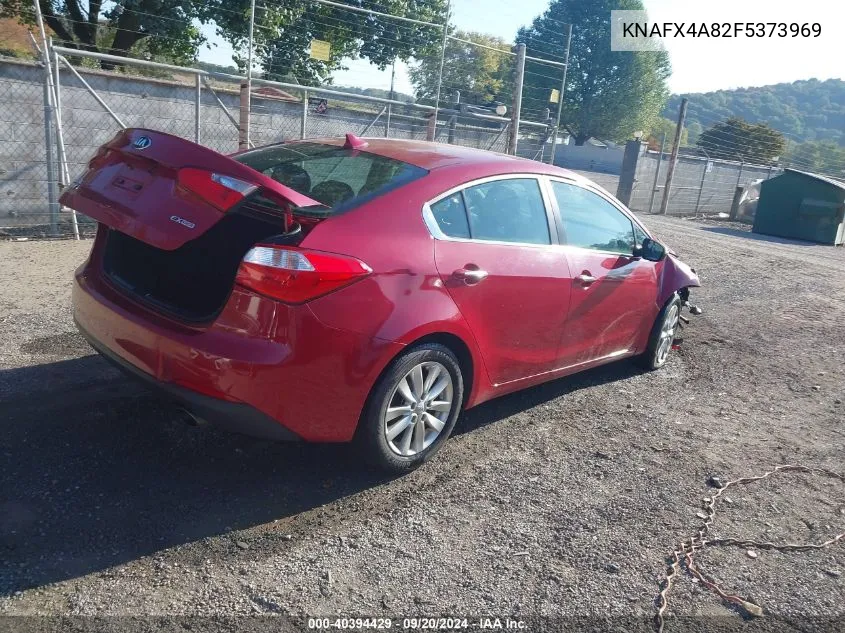 KNAFX4A82F5373969 2015 Kia Forte Ex