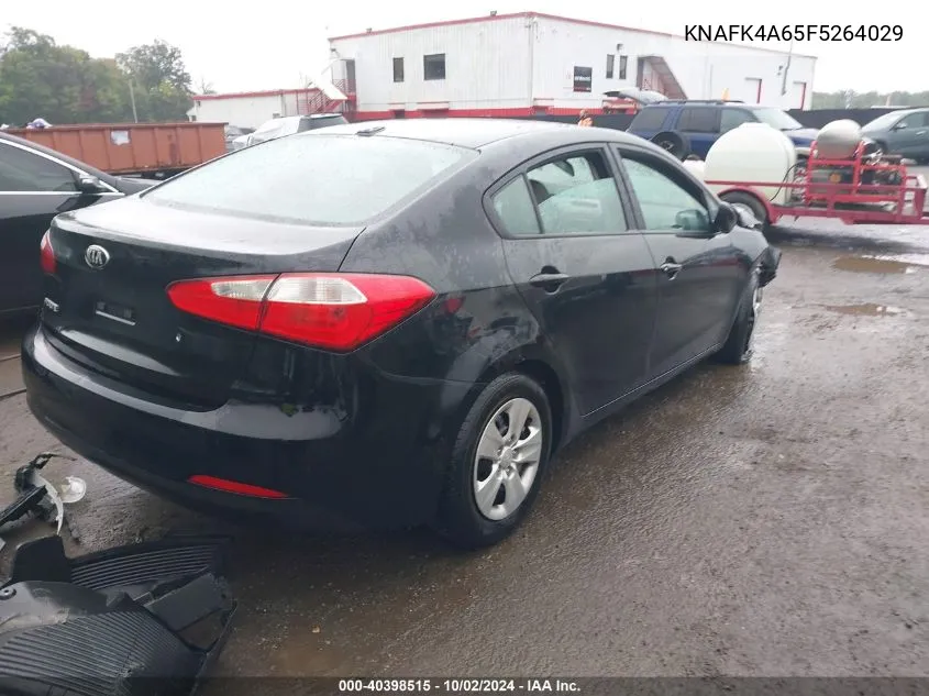 2015 Kia Forte Lx VIN: KNAFK4A65F5264029 Lot: 40398515