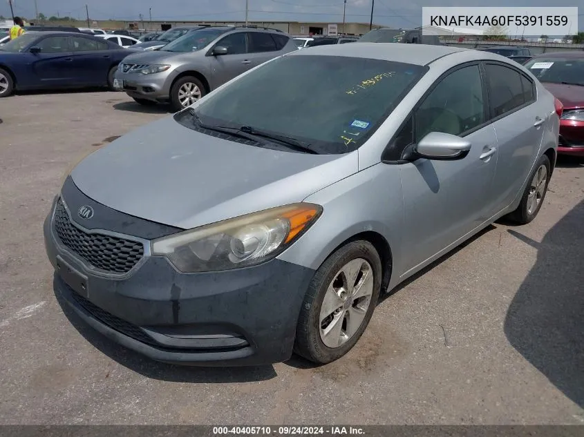 KNAFK4A60F5391559 2015 Kia Forte Lx