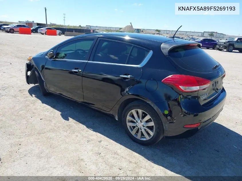 KNAFX5A89F5269193 2015 Kia Forte Ex