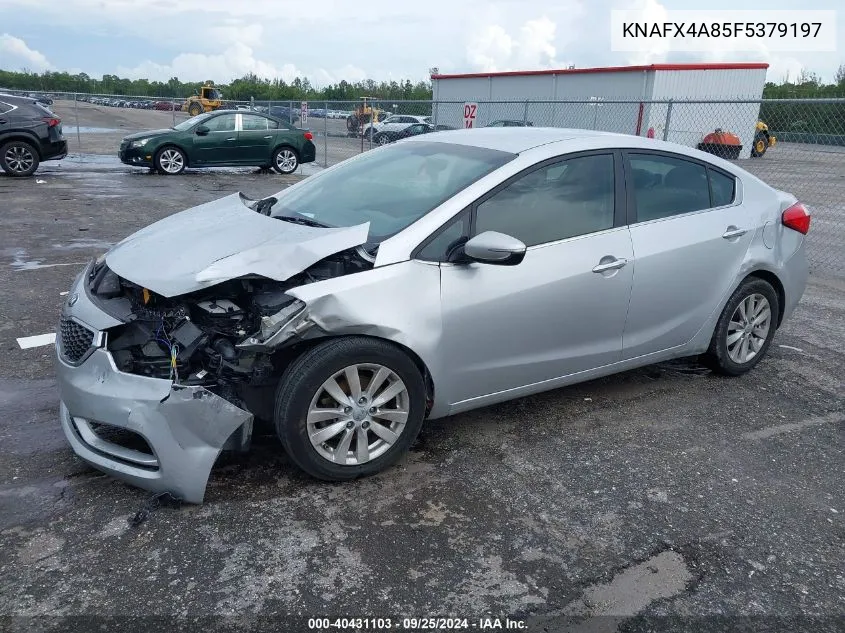 KNAFX4A85F5379197 2015 Kia Forte Ex