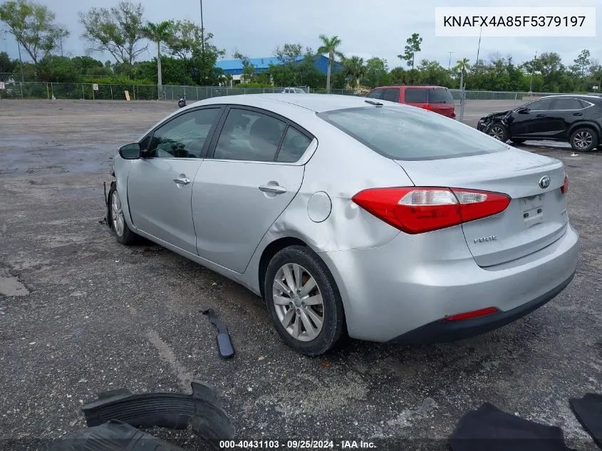 2015 Kia Forte Ex VIN: KNAFX4A85F5379197 Lot: 40431103