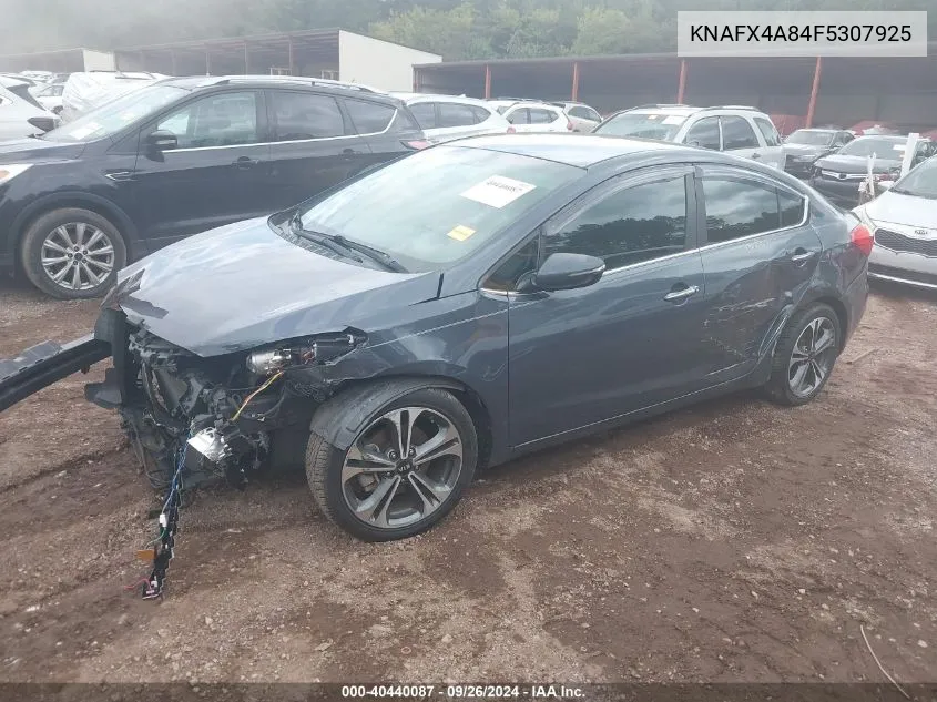 KNAFX4A84F5307925 2015 Kia Forte Ex