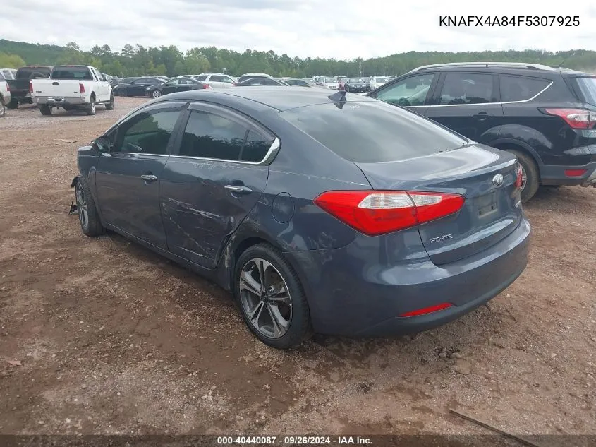 KNAFX4A84F5307925 2015 Kia Forte Ex