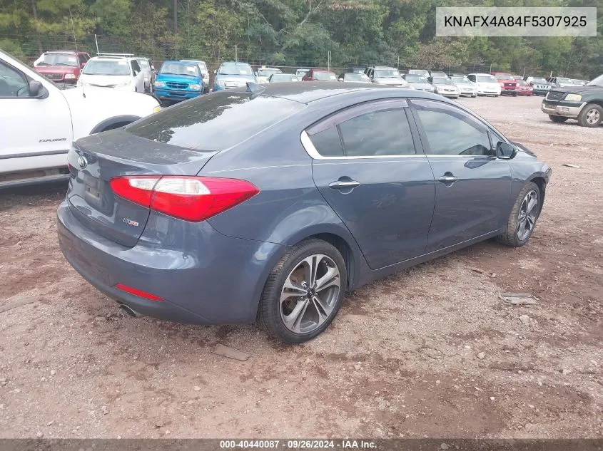 KNAFX4A84F5307925 2015 Kia Forte Ex