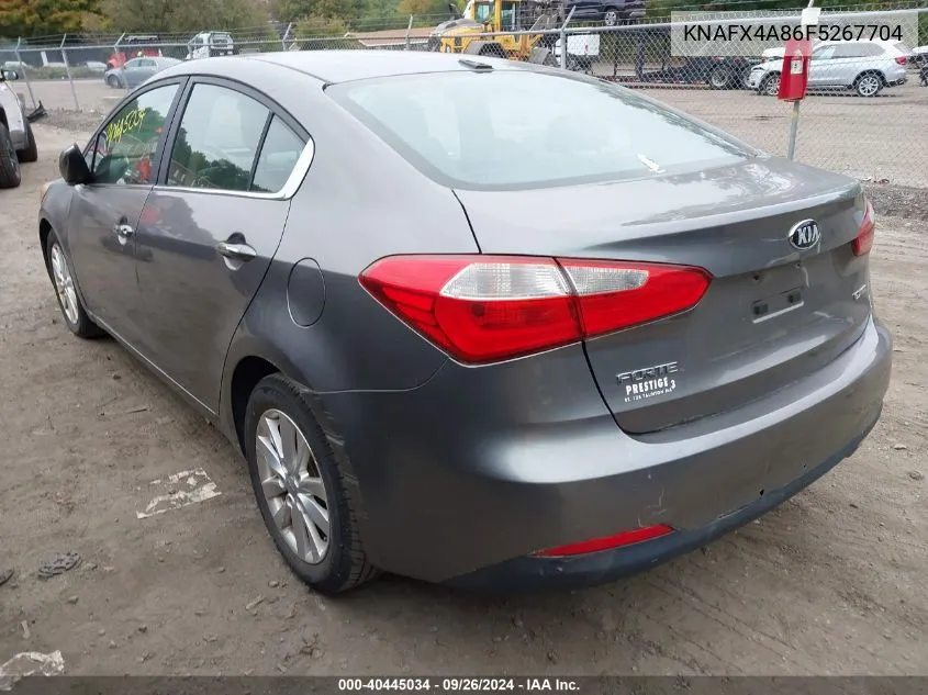 KNAFX4A86F5267704 2015 Kia Forte Ex