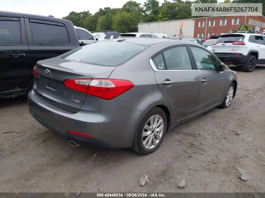 KNAFX4A86F5267704 2015 Kia Forte Ex