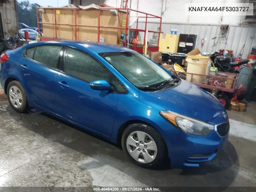 KNAFX4A64F5303727 2015 Kia Forte Lx