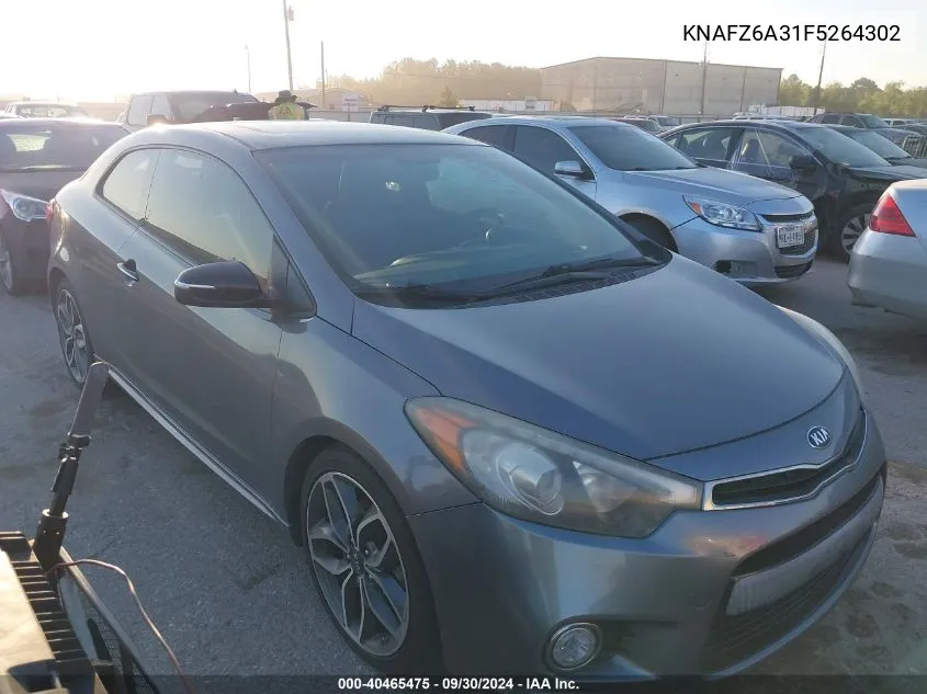 2015 Kia Forte Koup Sx VIN: KNAFZ6A31F5264302 Lot: 40465475