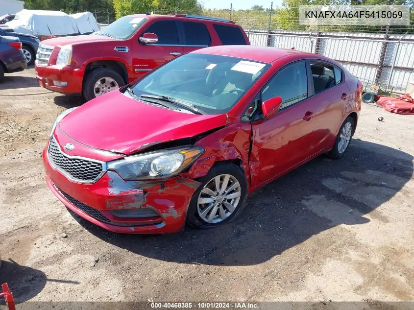 2015 Kia Forte Lx VIN: KNAFX4A64F5415069 Lot: 40468385