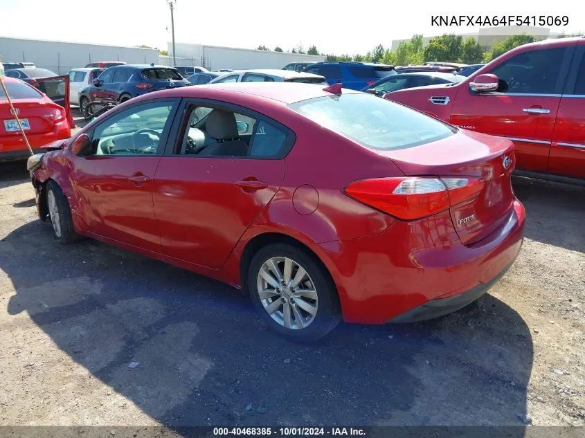 2015 Kia Forte Lx VIN: KNAFX4A64F5415069 Lot: 40468385