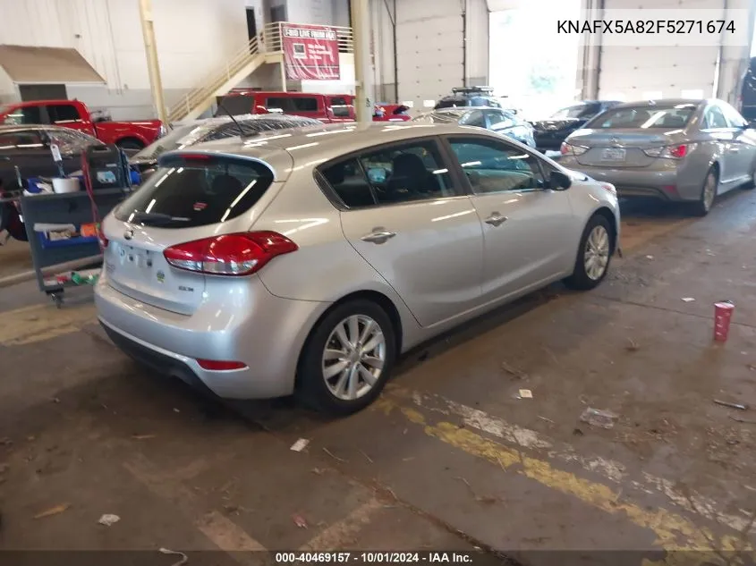 2015 Kia Forte Ex VIN: KNAFX5A82F5271674 Lot: 40469157