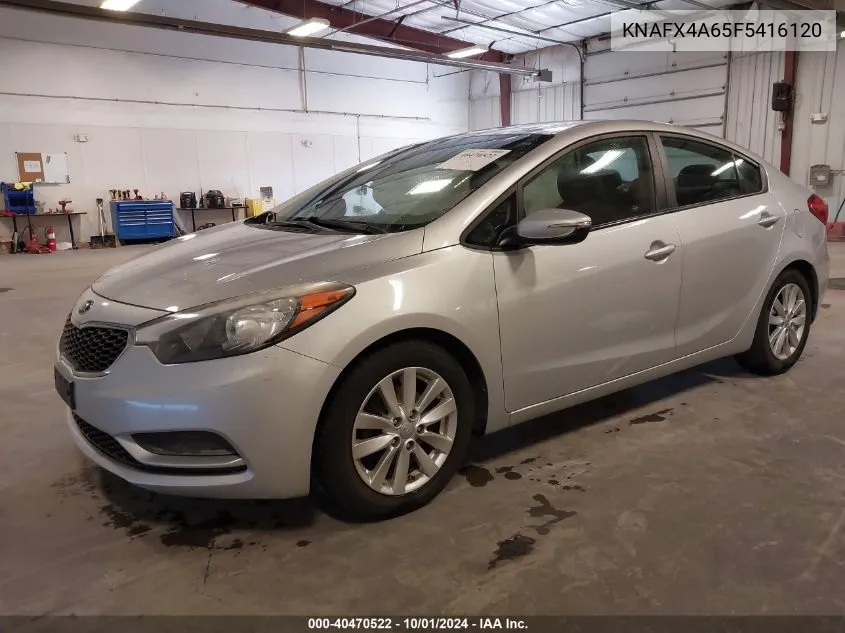 2015 Kia Forte Lx VIN: KNAFX4A65F5416120 Lot: 40470522