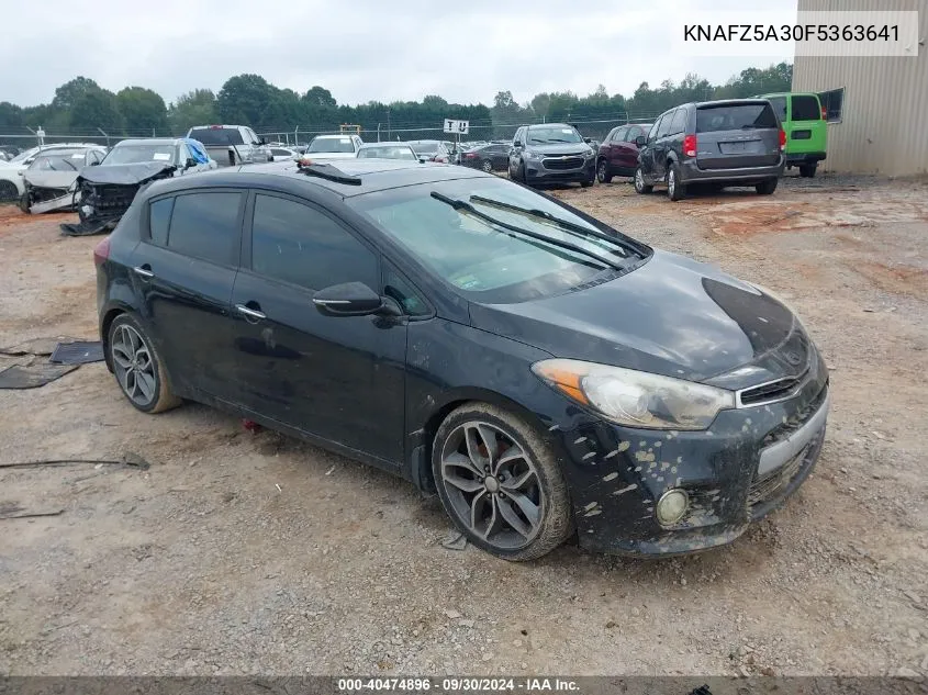 KNAFZ5A30F5363641 2015 Kia Forte Sx