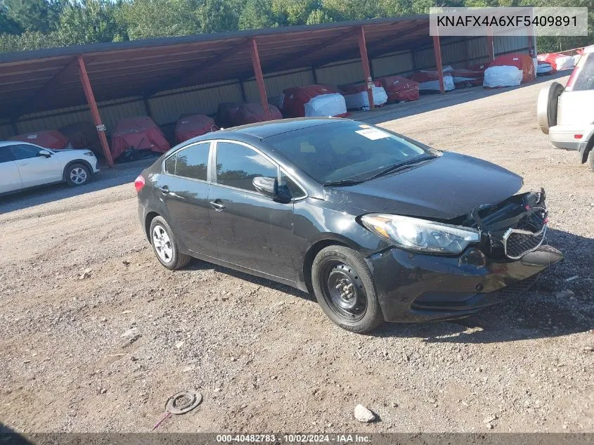 2015 Kia Forte Lx VIN: KNAFX4A6XF5409891 Lot: 40482783