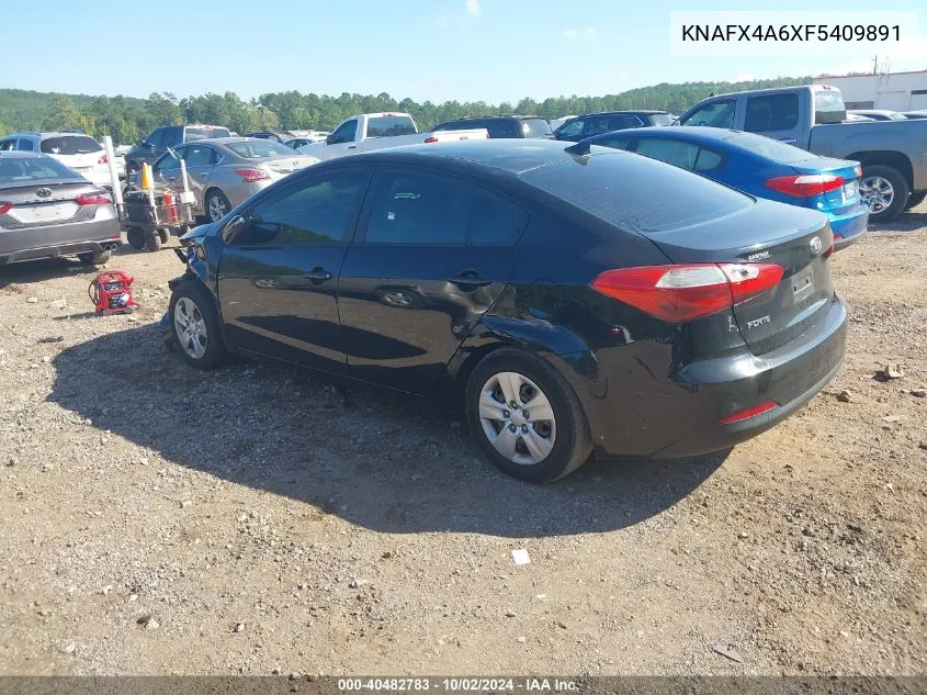 2015 Kia Forte Lx VIN: KNAFX4A6XF5409891 Lot: 40482783