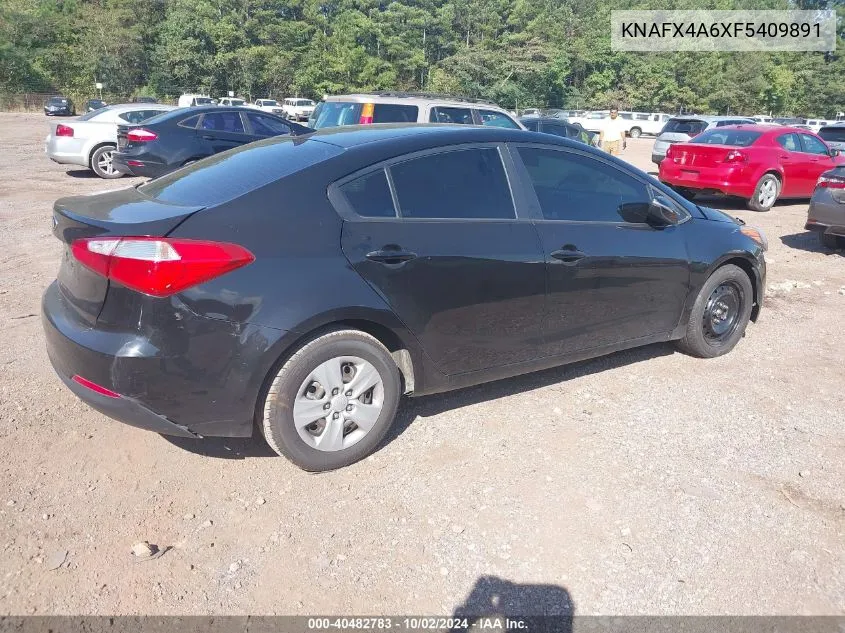 KNAFX4A6XF5409891 2015 Kia Forte Lx