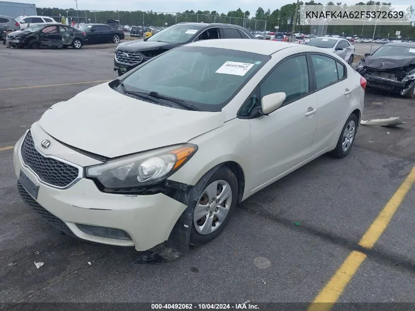 KNAFK4A62F5372639 2015 Kia Forte Lx