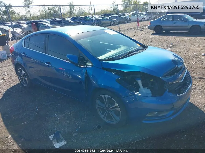 KNAFX4A89F5290765 2015 Kia Forte Ex