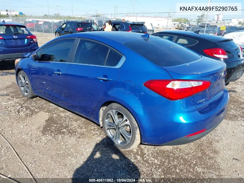 KNAFX4A89F5290765 2015 Kia Forte Ex