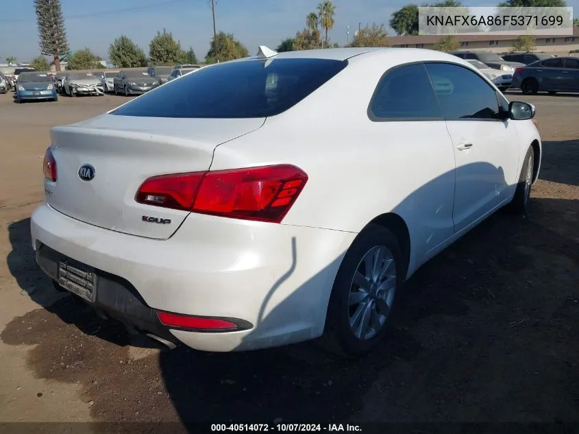 2015 Kia Forte Ex VIN: KNAFX6A86F5371699 Lot: 40514072