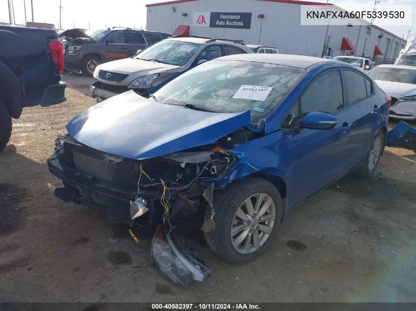 KNAFX4A60F5339530 2015 Kia Forte Lx