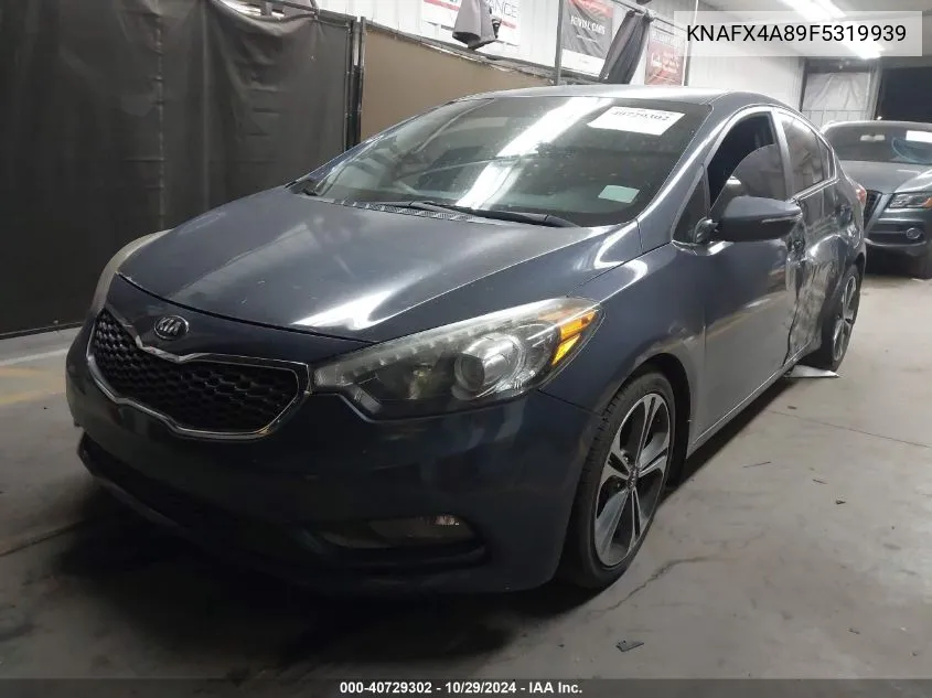 2015 Kia Forte Ex VIN: KNAFX4A89F5319939 Lot: 40729302