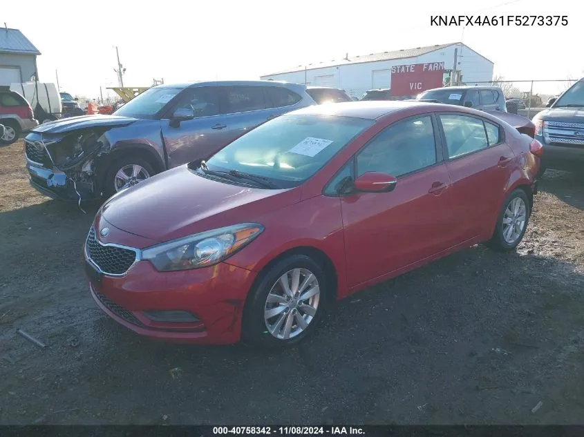 2015 Kia Forte Lx VIN: KNAFX4A61F5273375 Lot: 40758342