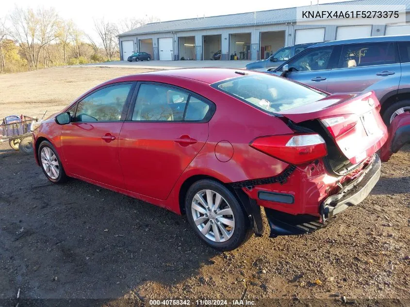 2015 Kia Forte Lx VIN: KNAFX4A61F5273375 Lot: 40758342