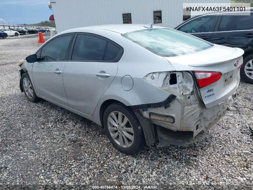 2015 Kia Forte Lx VIN: KNAFX4A63F5401101 Lot: 40766474