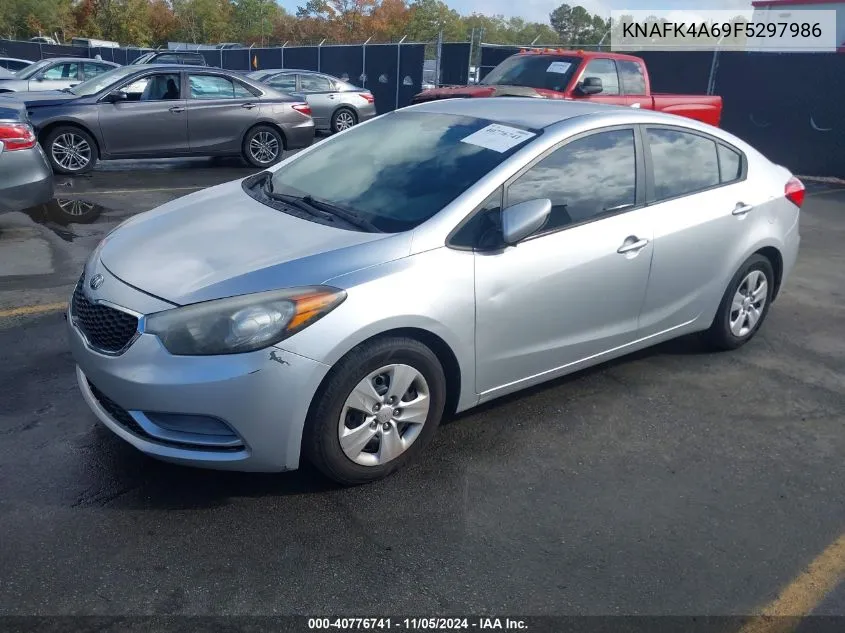 2015 Kia Forte Lx VIN: KNAFK4A69F5297986 Lot: 40776741