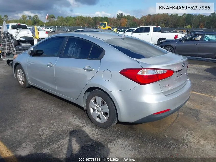 2015 Kia Forte Lx VIN: KNAFK4A69F5297986 Lot: 40776741