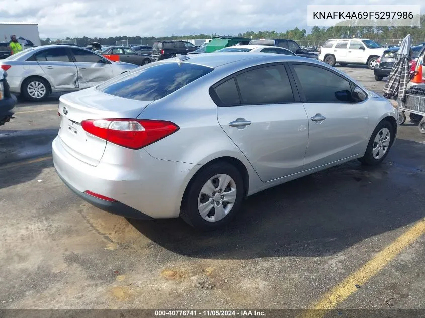 2015 Kia Forte Lx VIN: KNAFK4A69F5297986 Lot: 40776741