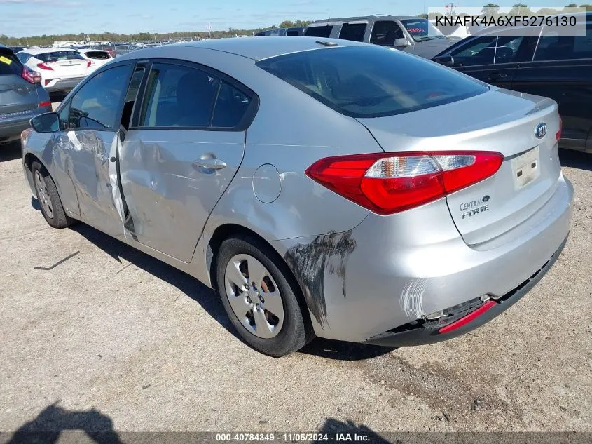 KNAFK4A6XF5276130 2015 Kia Forte Lx