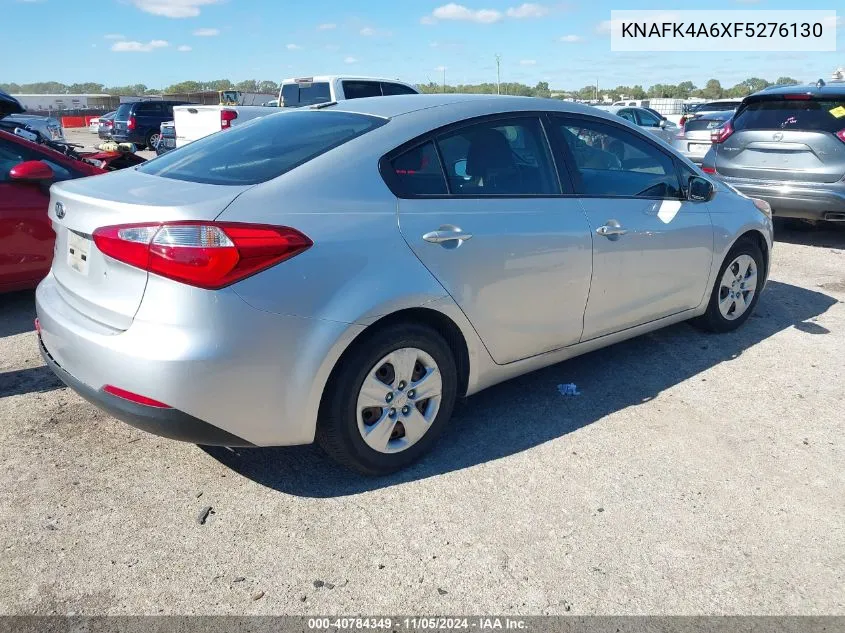 KNAFK4A6XF5276130 2015 Kia Forte Lx