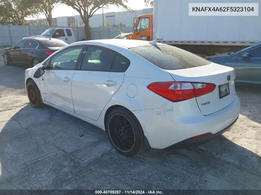 KNAFX4A62F5323104 2015 Kia Forte Lx